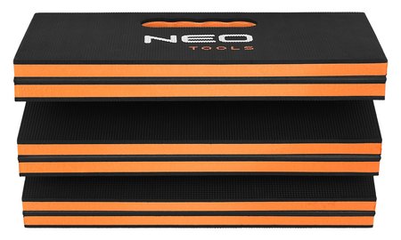 Składana mata do pracy pod samochodem, 1200 x 400 x 23 mm, 3 warstwy