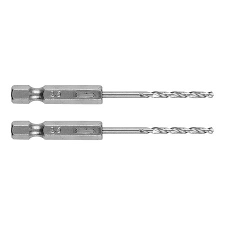 Wiertło do metalu Hex 2.5 mm, 2 szt.
