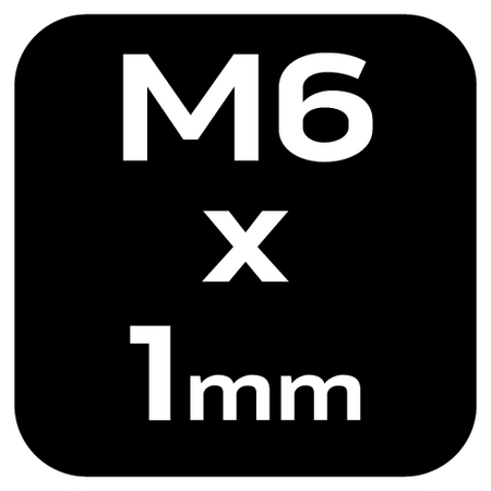 Wiertło gwintujące HSS TiN, M6x1 mm, Hex
