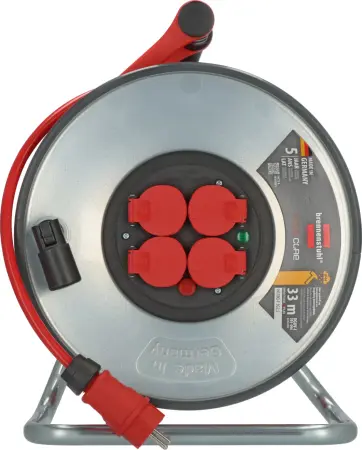 Brennenstuhl SteelCore SC 3214 Przedłużacz Bębnowy 33m 3G2,5 IP44 (9192334210)