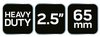 Ścisk sprężynowy heavy duty 2.5"/65