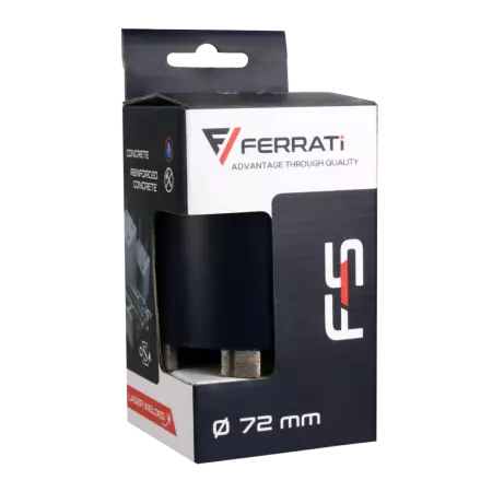 Ferrati Wiertło Diamentowe SDS+ F40153 72mm F-S do Betonu