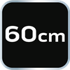 Poziomnica aluminiowa S 300, 3 libelle, 60 cm