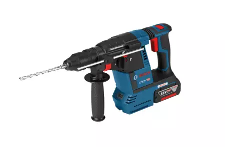 Bosch GBH 18V-26 F Młot udarowo-obrotowy akumulatorowy SDS plus 18V (2x ProCORE18V 5.5Ah, GAL 1880CV, GDE 18V-16, L-BOXX 238)