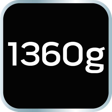 Młotek bezodrzutowy 1360 g, monolityczna konstrukcja