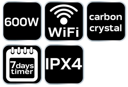 Panel grzewczy na podczerwień 600W, WIFI