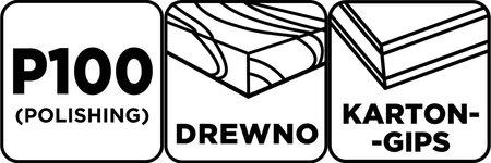 Papier ścierny żółty 230 x 280 mm, P100