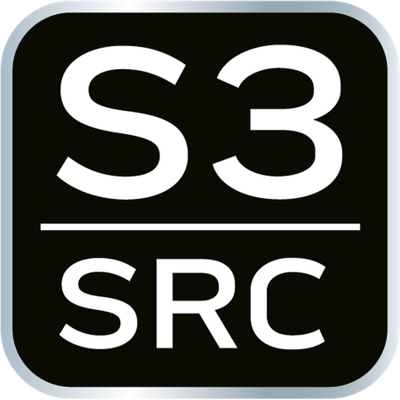 Trzewiki robocze S3 SRC, skóra crazy horse, rozmiar 39