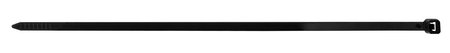 Opaski zaciskowe 4.8 x 300 mm, 75 szt., czarne