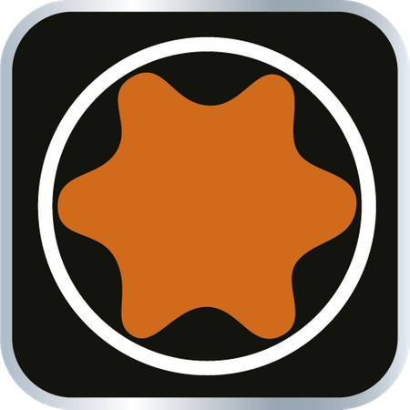 Końcówka Torx na nasadce 1/2", T55 x 100 mm