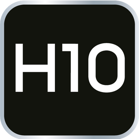 Końcówka sześciokątna na nasadce 1/2", H10 x 55 mm