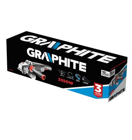 Szlifierka kątowa 2350W, tarcza 230 x 22.2 mm, obroty 6500 min⁻¹