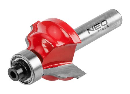 Frez kształtowy z łożyskiem, ozdobny, TCT, 28.8 x 15.9 mm, trzpień 8 mm