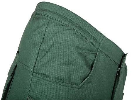 Spodnie robocze OUTDOOR, typu jogger, zielone, rozmiar XXL