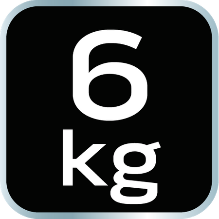 Młotek ślusarski 6 kg, trzonek z włókna szklanego