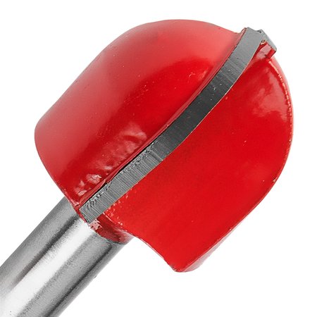 Frez do rowków długi typu U, TCT, 25.4 x 22.5 mm, trzpień 8 mm