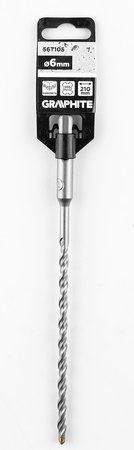 Wiertło do betonu SDS Plus z podwójną spiralą 6 x 210 mm