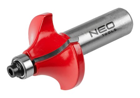 Frez kształtowy z łożyskiem, zaokrąglający, TCT, 34.9 x 15.4 mm, trzpień 8 mm