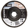 Ściernica listkowa 125 x 22.2 mm, P80