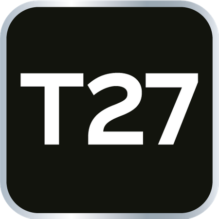 Klucz Torx T27, CrV