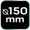 Pad polerski 130 x 150 mm x 25 mm, gąbka ścierna