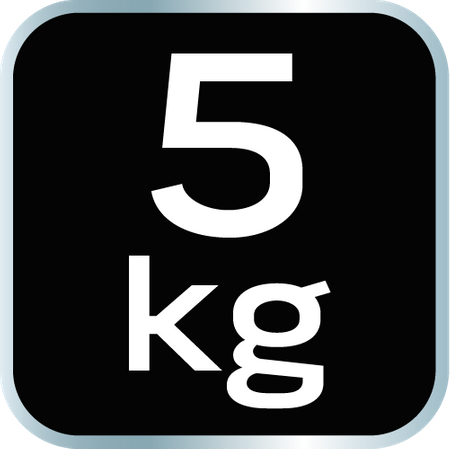 Młotek ślusarski 5 kg, trzonek z włókna szklanego