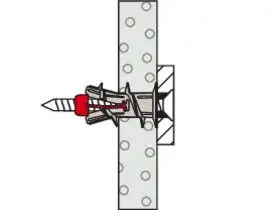 Fischer DuoBlade Kołek Samowiercący do Płyt G-K (40 szt.) 545677