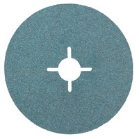 Krążki ścierne fibra 125, K100, 3 szt.,cyrkon
