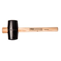 Młotek gumowy 75 mm/680 g, trzonek hikorowy