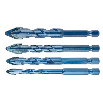 Zestaw wierteł uniwersalnych HEX 6,8,10,12 mm