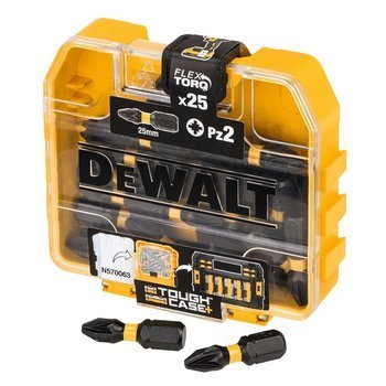DeWalt DT70556T Zestaw 25 Końcówek Udarowych PZ2 25mm TORSION