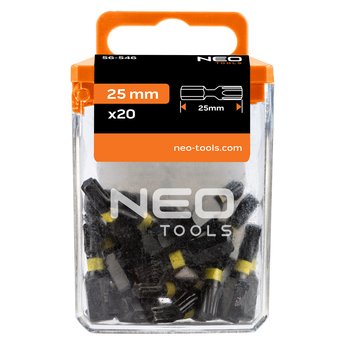 Bity udarowe TX25 x 25 mm, 20 szt.