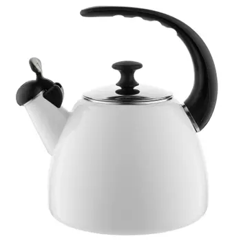 Czajnik emaliowany 2,2 l Aperto gładki biały