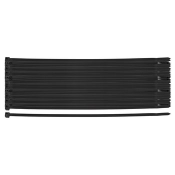 Opaski zaciskowe EXTREME 4.8 × 200 mm, czarne, 100 szt.