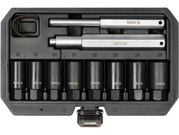 ZESTAW NASADEK DO WYKRĘCANIA ŚRUB ZABEZPIECZAJĄCYCH 10 CZ.