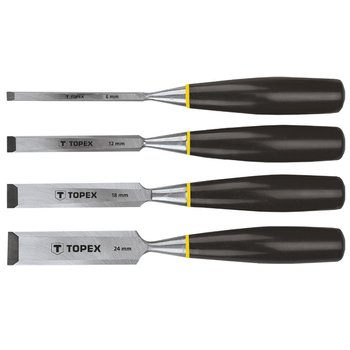 Dłuta 6-24 mm, zestaw 4 szt.