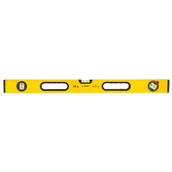 Poziomnica aluminiowa typ 600, 60 cm, 3 libelle