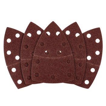 Papiery ścierne na rzep, żelazko 102 x 152 mm, P40, 5 szt., z 11 otworami