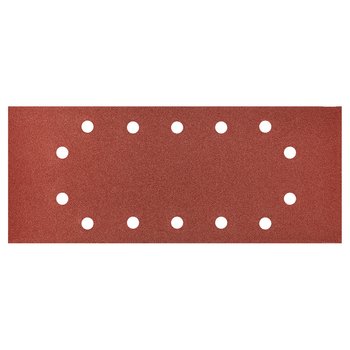 Papier ścierny 115 x 280 mm, K240, 5 szt., z otworami