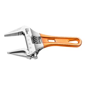 Klucz nastawny krótki 156 mm, zakres 0-43 mm