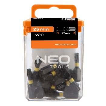 Bity udarowe TX20 x 25 mm, 20 szt.
