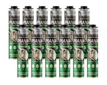 RAPTOR Piana Pistoletowa ECONOMY 12 sztuk