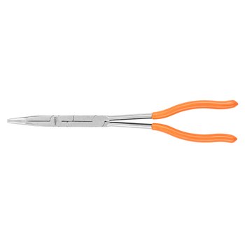 Szczypce długie proste z podwójnym przegubem CRV