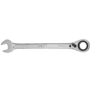 Klucz płasko-oczkowy z grzechotką i przełącznikiem 20 mm