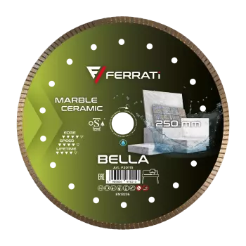 Ferrati BELLA tarcza diamentowa tnąca 250mm