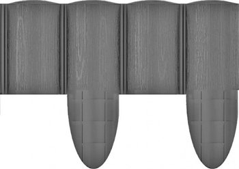 PALISADA OGRODOWA  ECO 2,4M GRAFITOWA