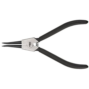 Szczypce segera do pierścieni osadczych 180 mm, zewnętrzne, proste