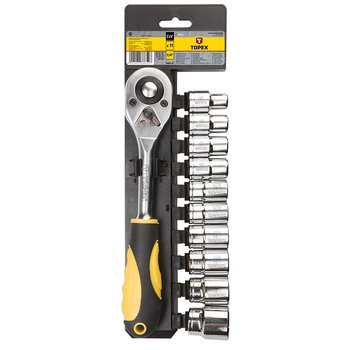 Klucze nasadowe 1/2", zestaw 11 szt.