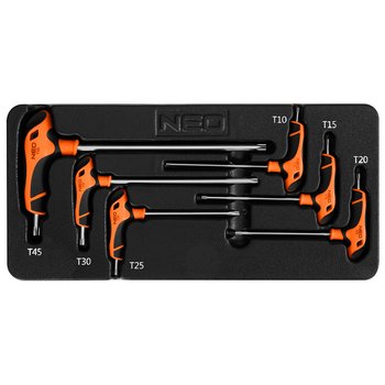 Klucze Torx 6 szt. wkładka