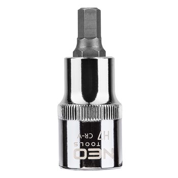 Końcówka sześciokątna na nasadce 1/2", H7 x 55 mm